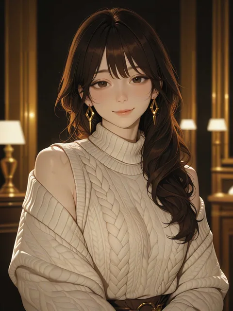 大人の女性を描くなら、この風格です