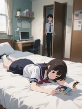 俺の部屋で漫画読むなよ(¯∇¯;)