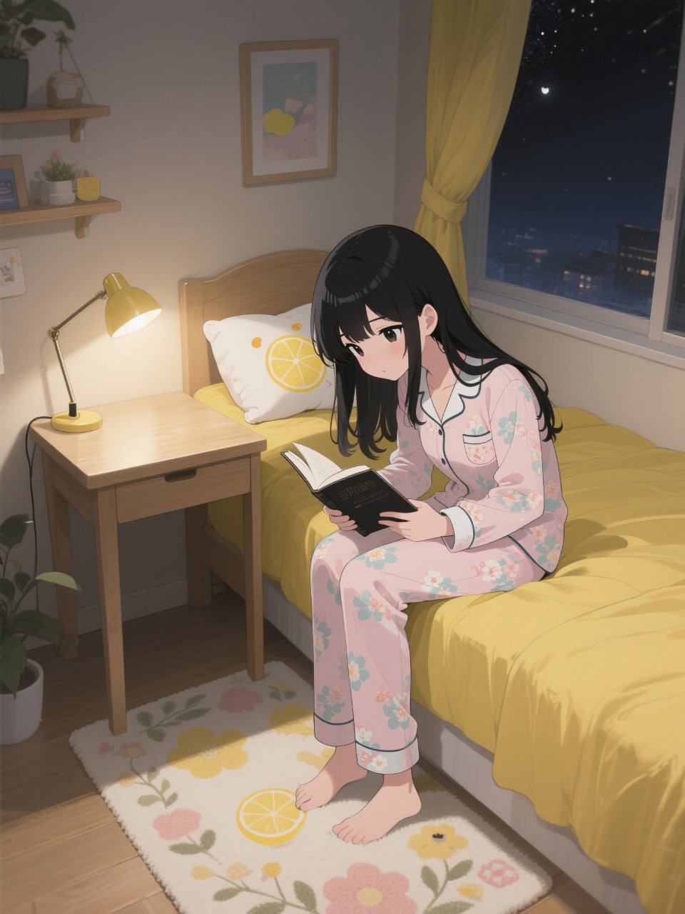 夜ふかし読書