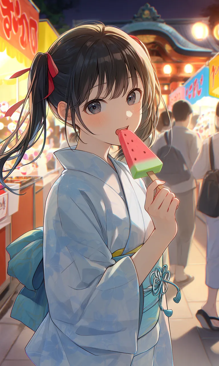 紅色のひとくち、夏の記憶