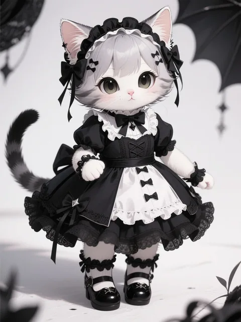 ゴスロリなネコさん