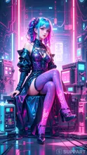 HyperThigh Protocol — SUPP7tjgap459さんのAIイラスト