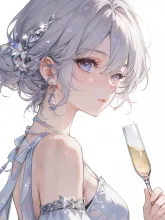 清楚に — パーティードレスイラストのAIイラスト|SUPPART