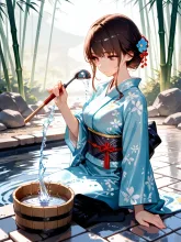 水も滴るいい女