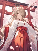 可愛い巫女