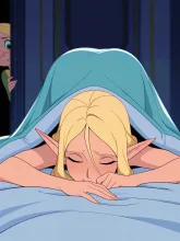 う〜ん、何故か視線を感じる……。