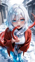 冬が訪れた朝