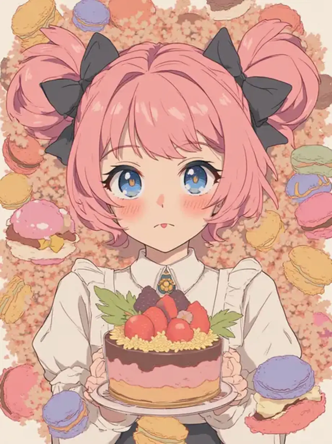 Macaron — .koko.さんのAIイラスト