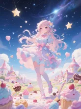 夢の中のお菓子の国