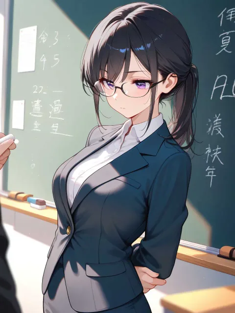 妖艶な新米教師②