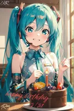 8/31 初音ミク　happy birthday🎂