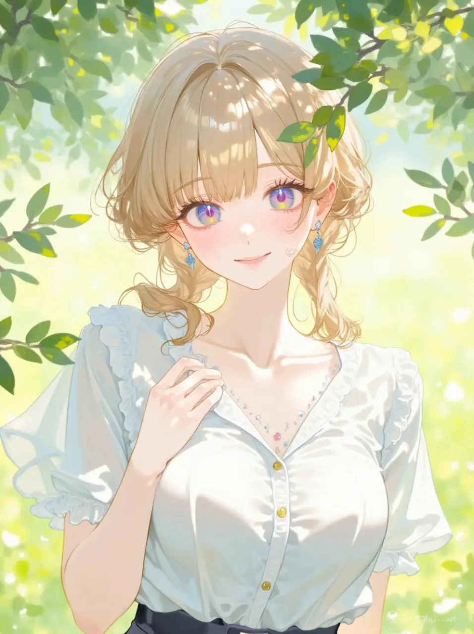 透け感のあるアニメ