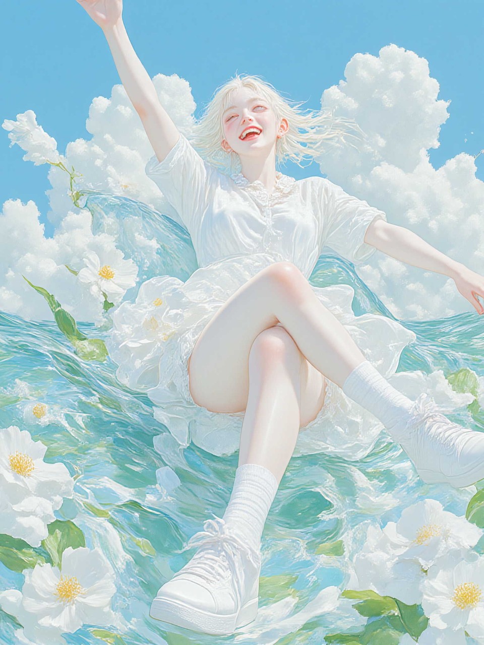 気持ちいい春の日差しの中で