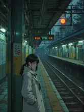 さすらいの旅路 — 赤井 蹄さんのAIイラスト