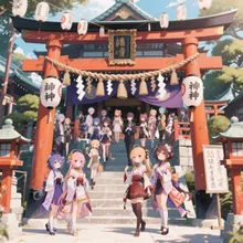 初詣