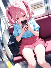 見えてるよー — elさんのAIイラスト