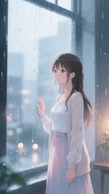 S 雨粒の向こうに、君を想う