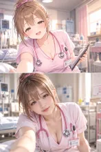 アニメとフォトリアルの遥香。