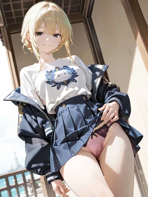 きちんとした服装 - スカジャン