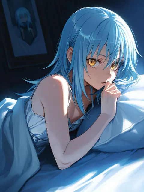 透ける薄い一枚だけの色っぽいリムル・テンペスト成年女性