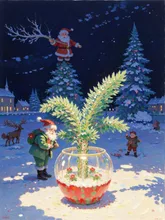 クリスマスじゃよ🎄 — haruru♡さんのAIイラスト