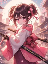 お雛様×刀