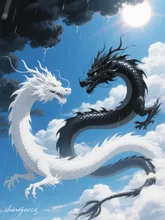 2匹の龍