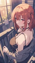 見つめる