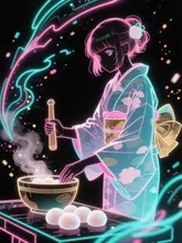 餅つき