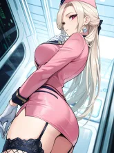 大空のスチュワーデス·タイト制服のCA の投稿作品