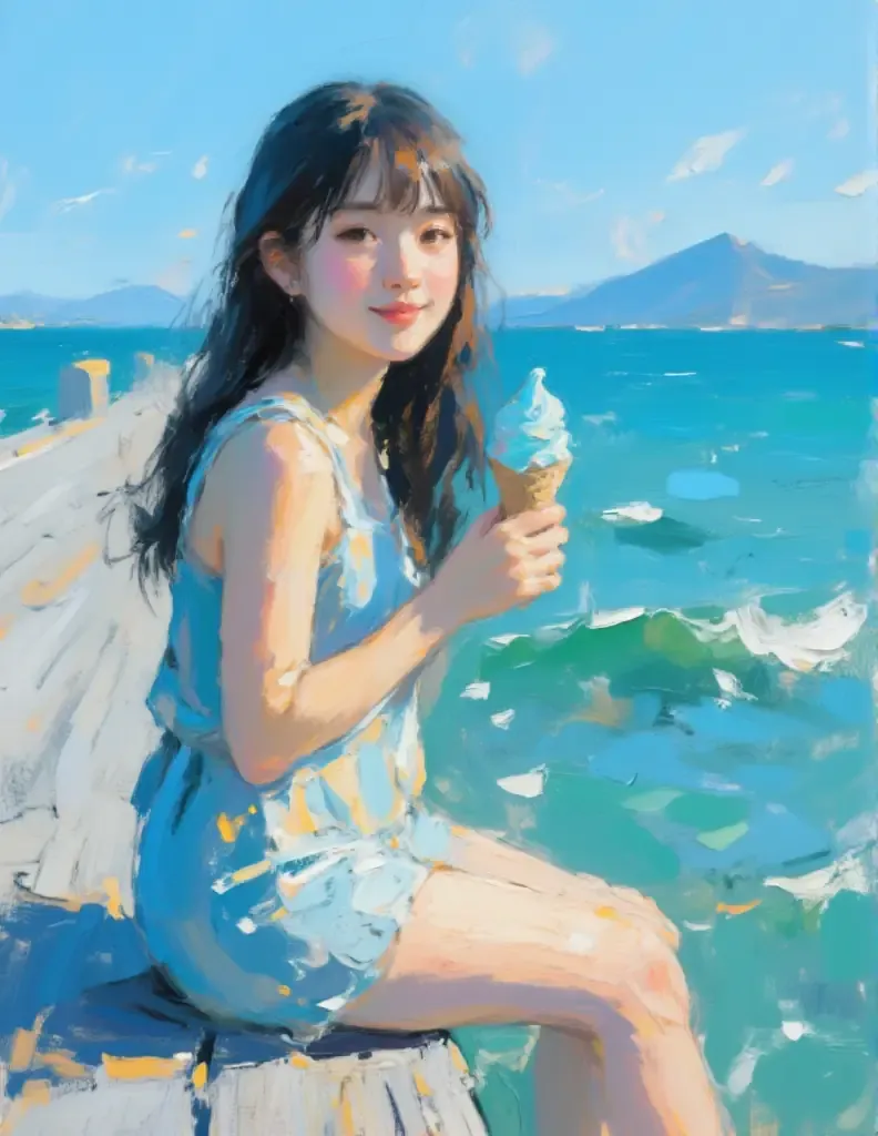 カラフルな油絵, 変身フェス