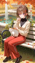 のら❣️ — しどれみ（士土零未）さんのAIイラスト