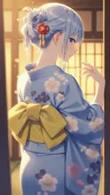 後ろ姿の女の子