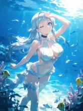 海女·潮風に輝く、海の乙女 の投稿作品