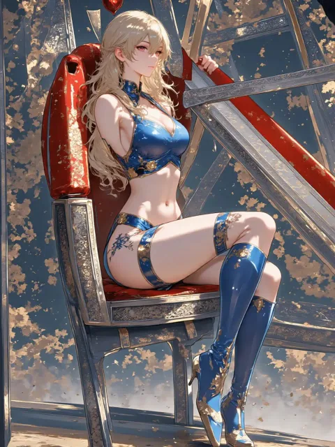 Anime Semi-Real Illust