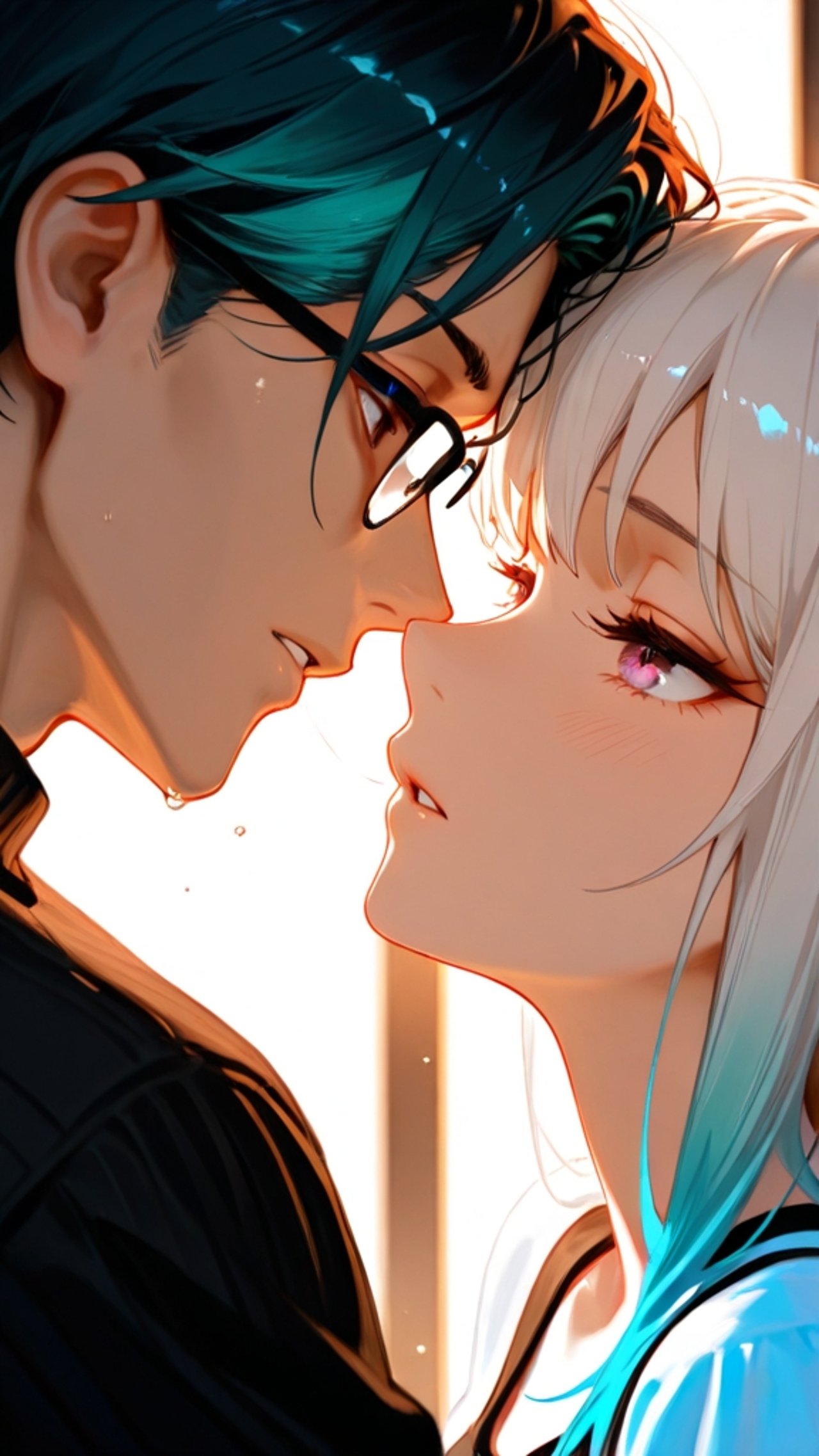 くちびるまでの距離 — AQUAさんのAIイラスト