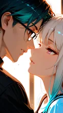 くちびるまでの距離 — AQUAさんのAIイラスト