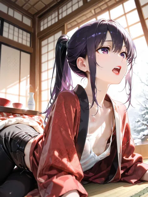 ばっちゃー、一緒にいっしょにのまんど〜?