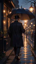 画像生成チャレンジ·雨 の投稿作品