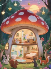 画像生成チャレンジ·きのこ の投稿作品