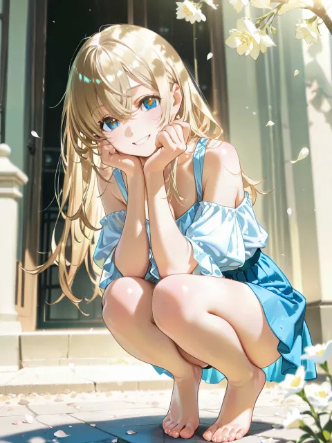 Theme: ‘Crouching’ A fancy - しゃがむ
