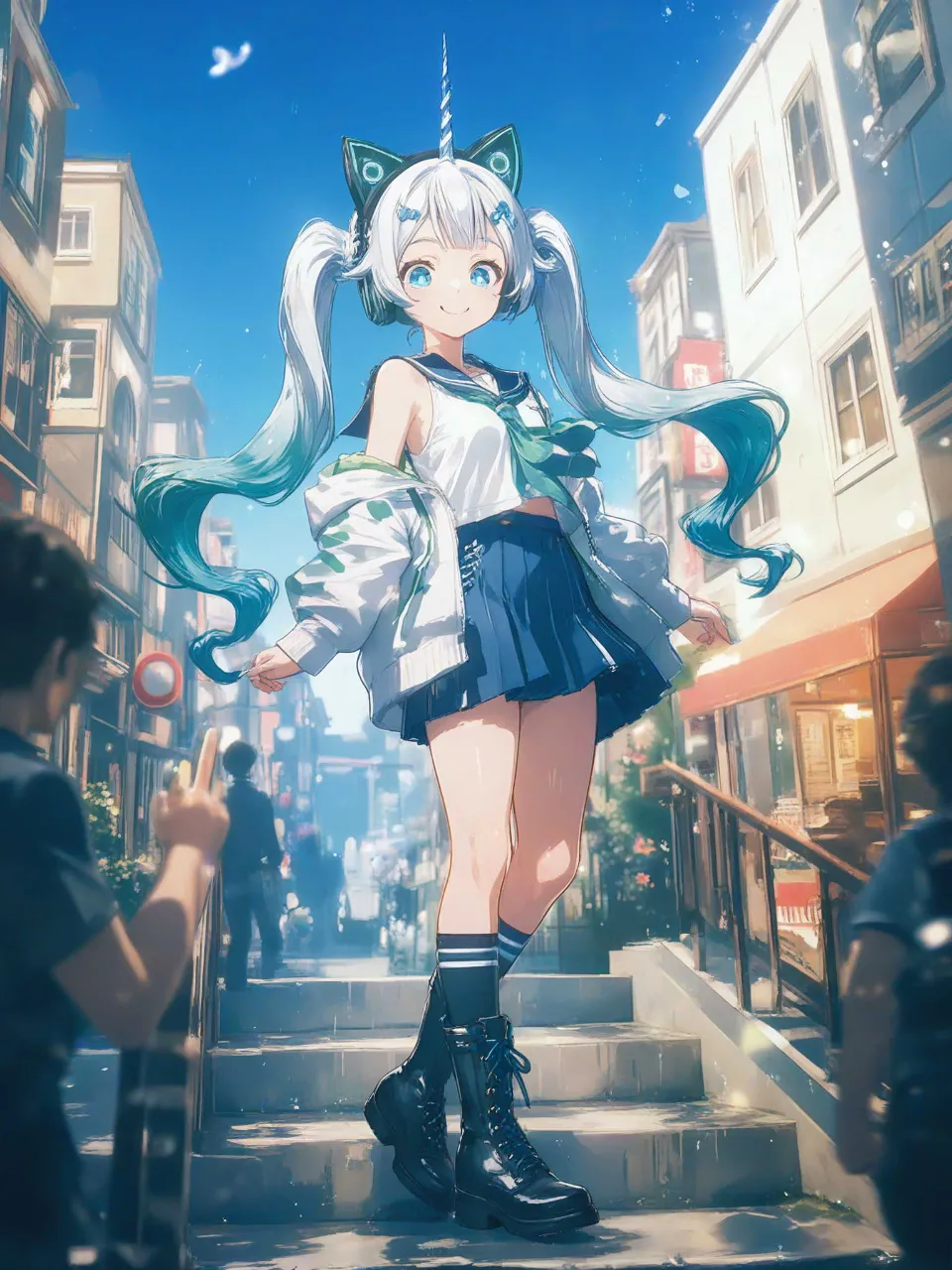 幻月の再光プロ, Challenge, イラスト - ユニコーン / かずむ