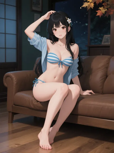 自宅で試着