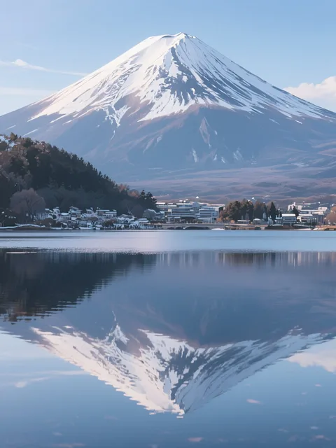 富士山イラスト
