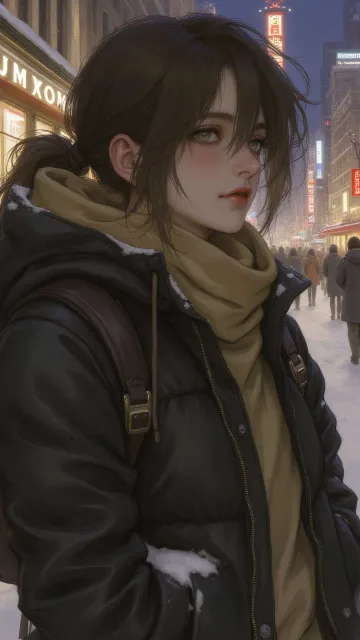 Draw a borrowed jacket.Over… - 借りた上着
