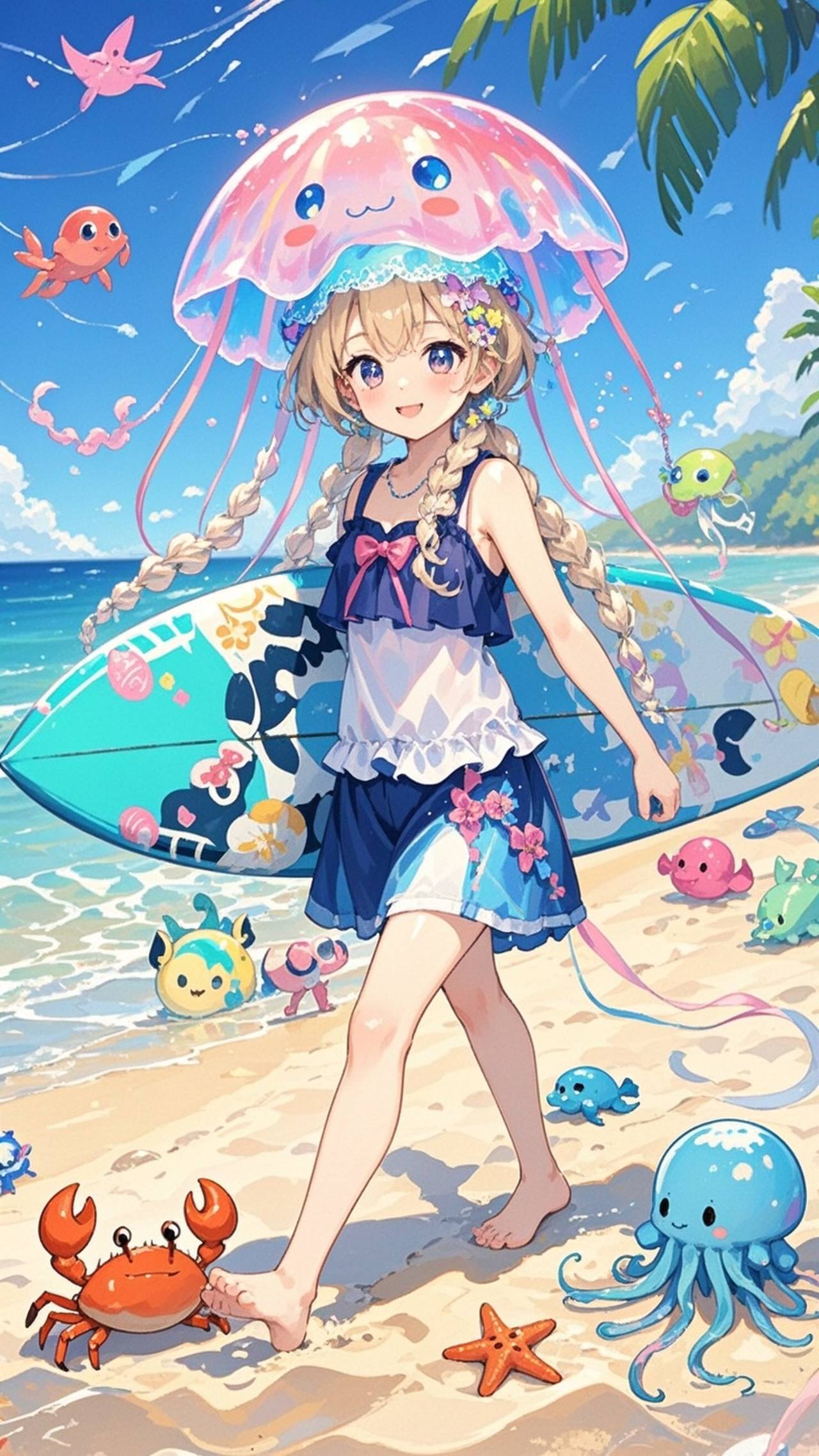 Hand-drawn Chibi Icon - 🌟イベント 第115弾 / クラゲ
