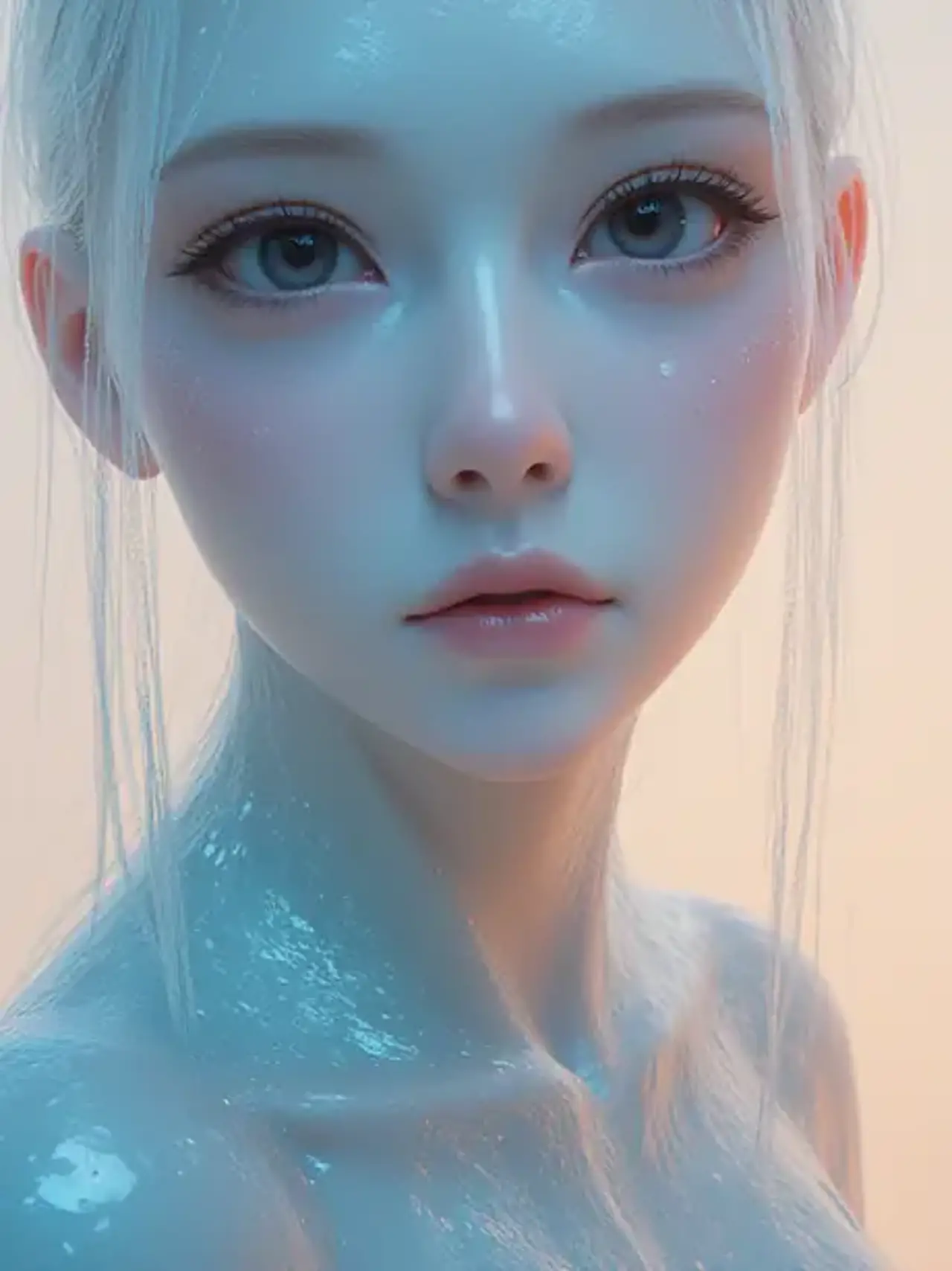 mysterious and serene — みついひさしさんのAIイラスト