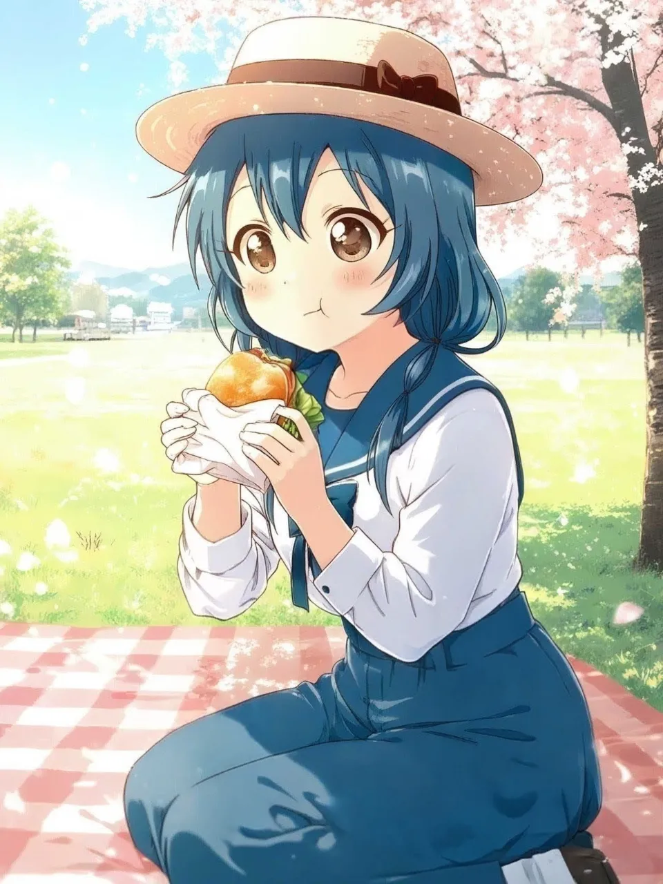 古谷向日葵 — UFOバーガーさんのAIイラスト