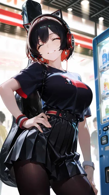 anime style - ヘッドホン