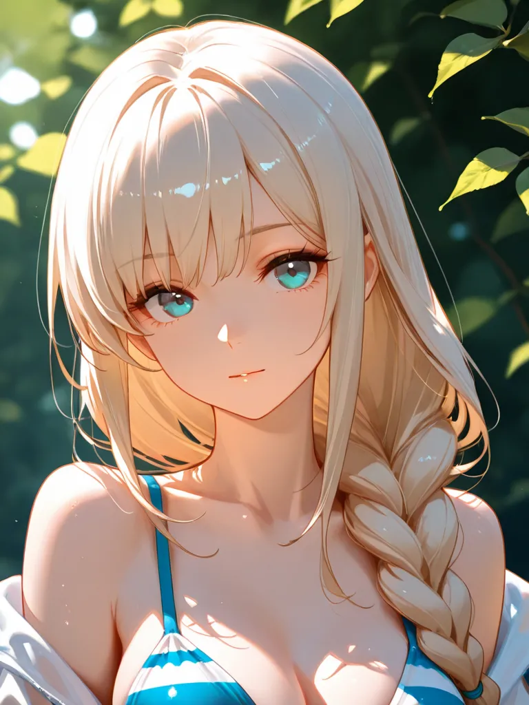 今日は三つ編みなんだね、それも似合ってるよ